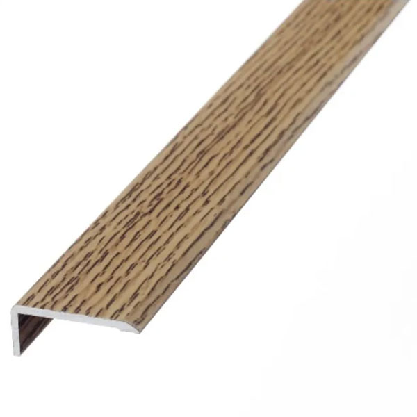 L or Edge Nosing 25mm Plate Stick Down Laminate, Vinyl & Tile Threshold Door Bars Profile Edge Strip 