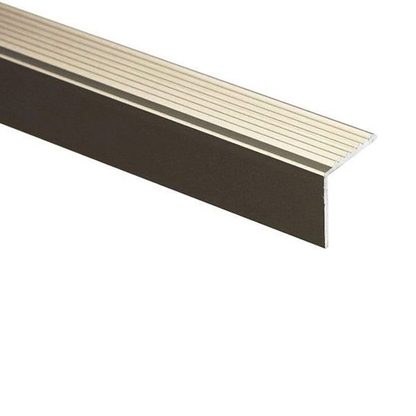 Non Slip Aluminium Stair Edge Nosing Trim