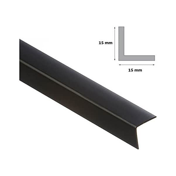 1m long Plastic PVC Corner 90 Degree Angle Trim Wall Corner Guard Edge Protector