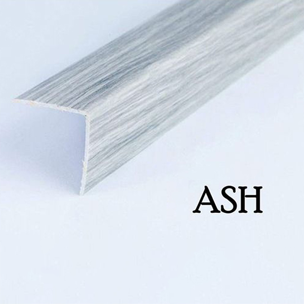 2.5m Long Plastic PVC Corner Trim Wall Corner Guard Edge Protector Wood Effect