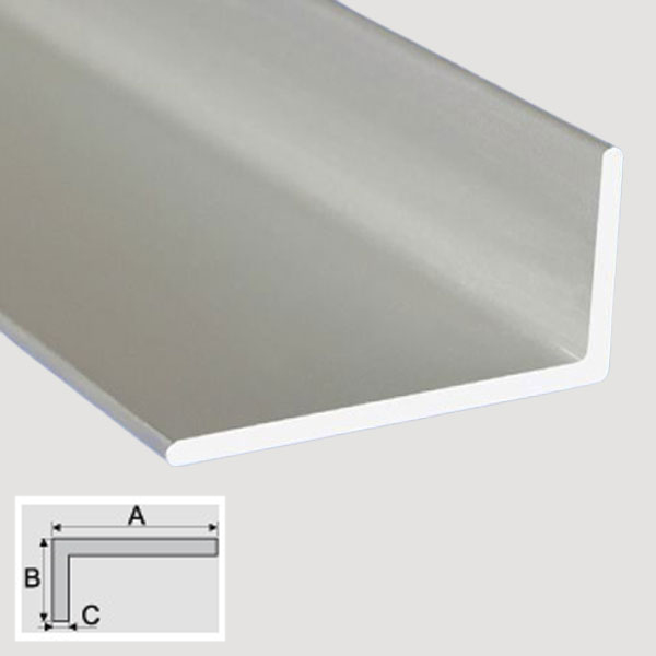 1m Aluminum Anodised Profile Bar Non-Equal Sided Angle Bar