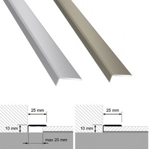 1m Laminate Floor Edge Profile Trims Threshold Door Stop Ends