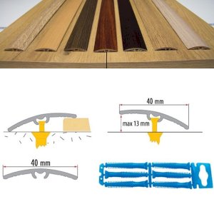 40mm Wood Effect Door Edging Floor Trim Threshold