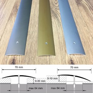 70mm Aluminium Door Bars Threshold Strip Transition Trim Laminate