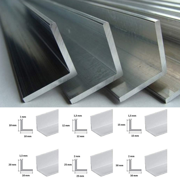 Aluminium Angle Extruded Angle Corner Wall Protector