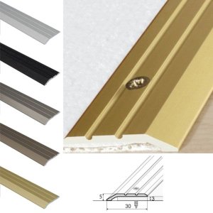 30mm Wide Aluminum Door Threshold For Connecting Wooden And laminate