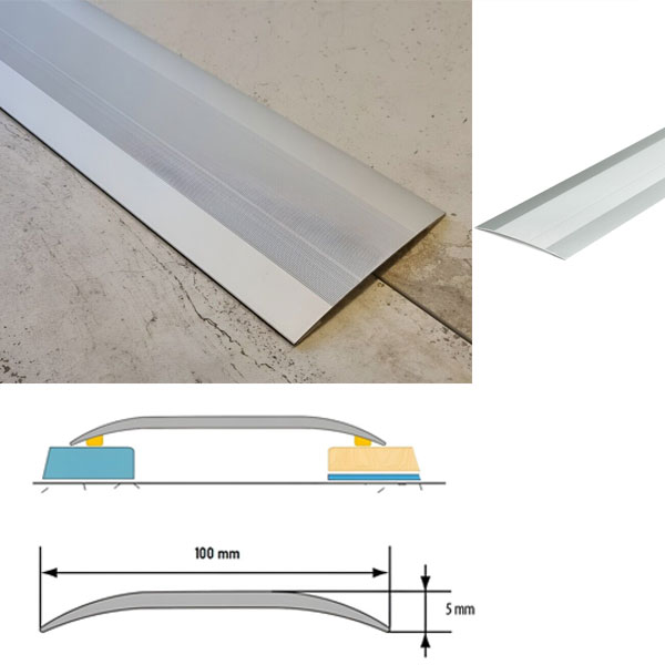 Anodised Aluminium Door Floor Bar Trim Threshold Cover Strip