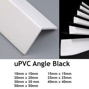 2.9m Long White Plastic Pvc Corner 90 Degree Angle Trim