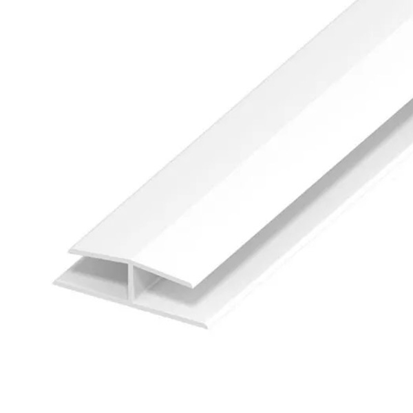 PVC 300mm Soffit Joint Plastic Board Jointing Strip - H Trim