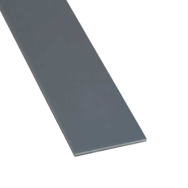 PVC Dark Grey Flat Bar Strips