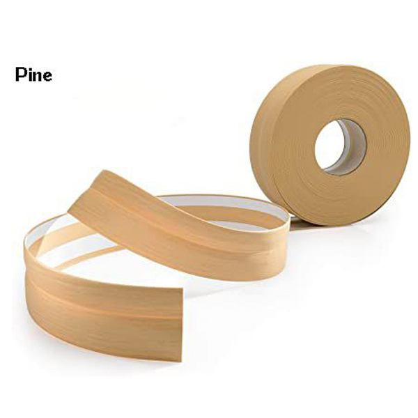 15m Long PVC Flexible Skirting Board Strip Self Adhesive For Floor Wall Joint