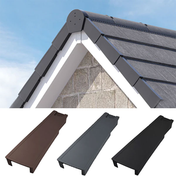 PVC Round Dry Verge Roof Kit