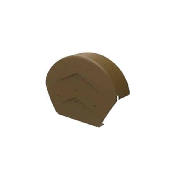 Weatherproof Ridge End Cap for Dry Verge Systems