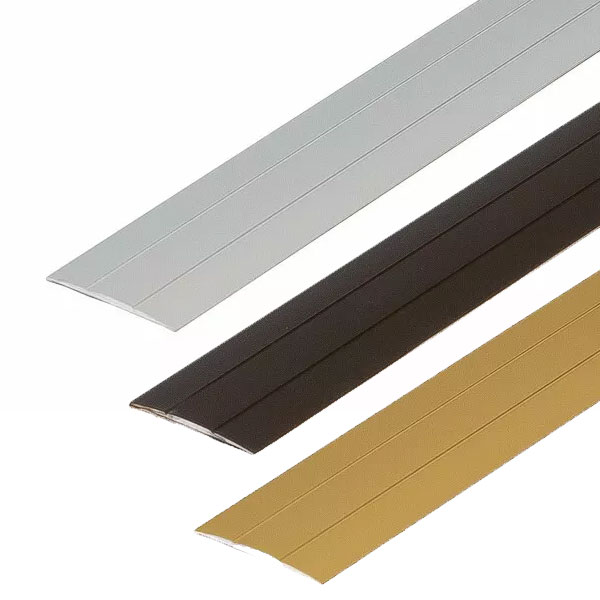 2mm Thick Self-Adhesive Anodised Aluminium Floor Bar Edge Trim Threshold