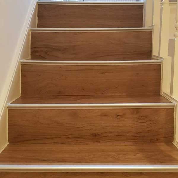 Anodised Aluminum Stair Nosing for 14 to 16mm Flooring Edge Trim 