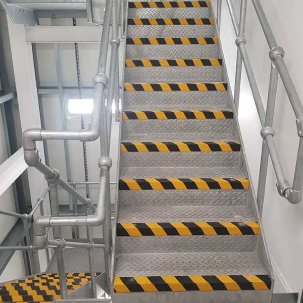 55mm Stair Tread Nosing Anti-Slip Hard Wearing GRP