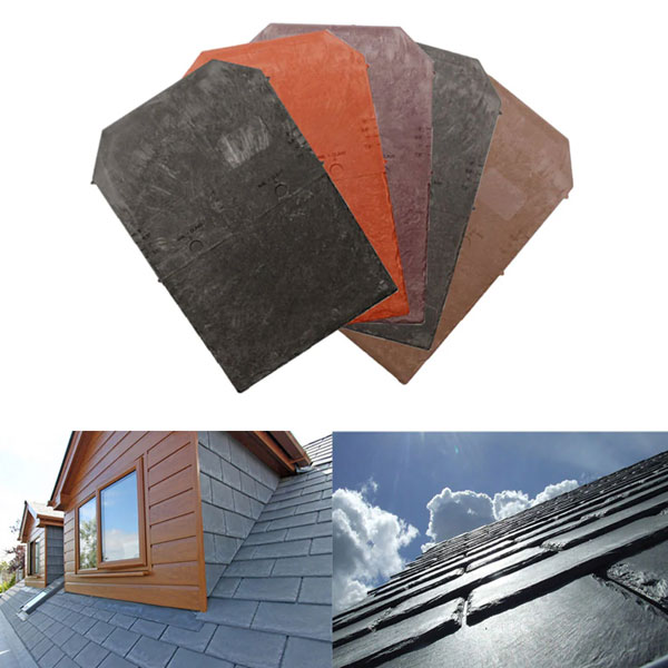 Tapco Plastic Slate Synthetic Roof Tiles