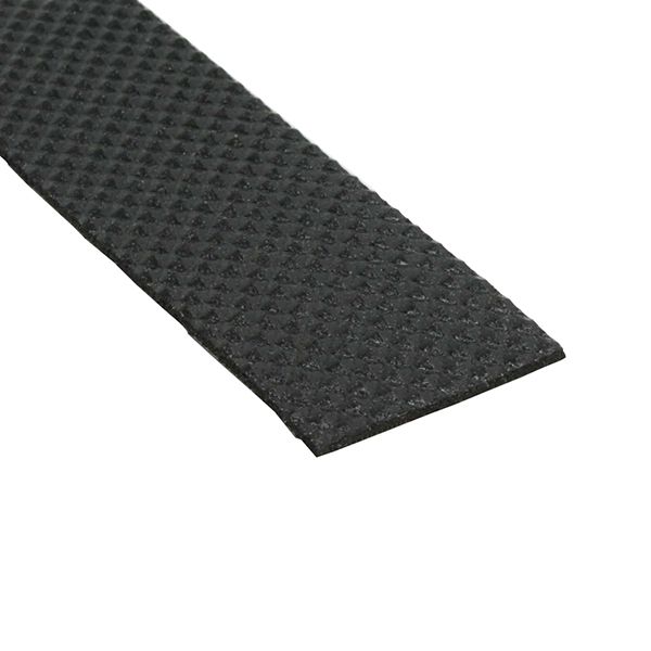 71mm x 55mm Bullnose Stair Nosing With Anti-slip Tredsafe PVC Insert