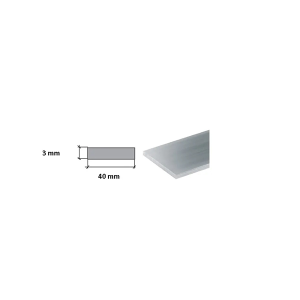 2 Metre Aluminium Flat Bar / Plate