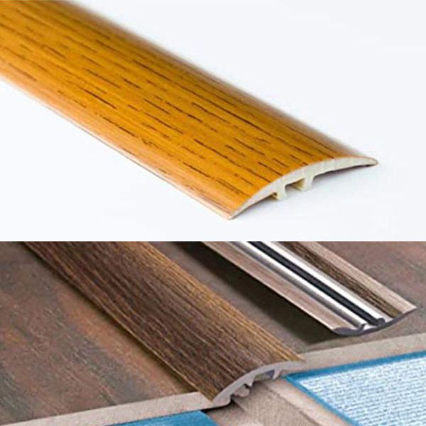 40mm Wide Wood Effect Door Edging Floor Trim Threshold Self-Adhesive