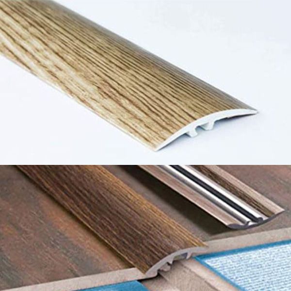 40mm Wide Wood Effect Door Edging Floor Trim Threshold Self-Adhesive