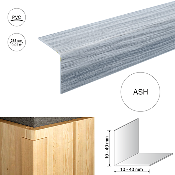 Plastic Corner Edge Protector, Size/Dimension: 65mm X 65mm X 30mm