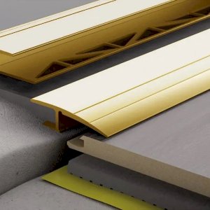 ZET O Aluminium Door Edging Profile Floor Trim Threshold - 1m Long